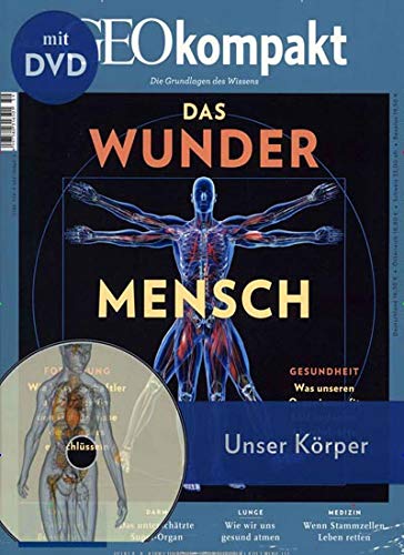 GEO Kompakt mit DVD - GEO Kompakt mit DVD 59/2019 Das Wunder Mensch - Preis vom 11.10.2026 15:43:13 h