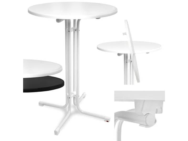 Beautissu 3er Set Stehtisch klappbar Stabiler Outdoor Bistrotisch