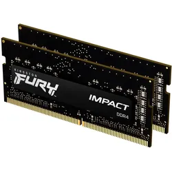 Kingston Technology FURY 32GB 3200MT/s DDR4 CL20 SODIMM (Kit of 2) Impact