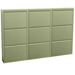 Ebuy24, Schuhschrank, Pisa (150 x 16 x 106 cm)