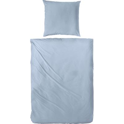 Bettwäsche PRIMERA "Faúxuni", blau, B/L: 240cm x 220cm, 1 Stk., 1 Stk., Satin, B/L: 80cm x 80cm & 80cm x 80cm, 3 Stk., Satin, Obermaterial: 100% Baumwolle, Bettwäsche, Bettwäsche, mit grafischen kleinen Mustern