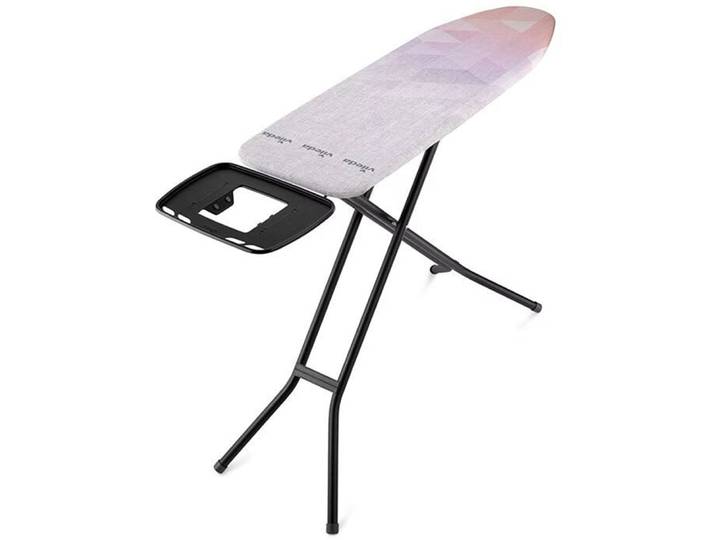 Bügelbrett VILEDA Vileda DIAMOND M Plus , grau (schwarz), B:43cm T:6,5cm, Bügelbretter, Bügelbrett, mit spezieller Titanbeschichtung