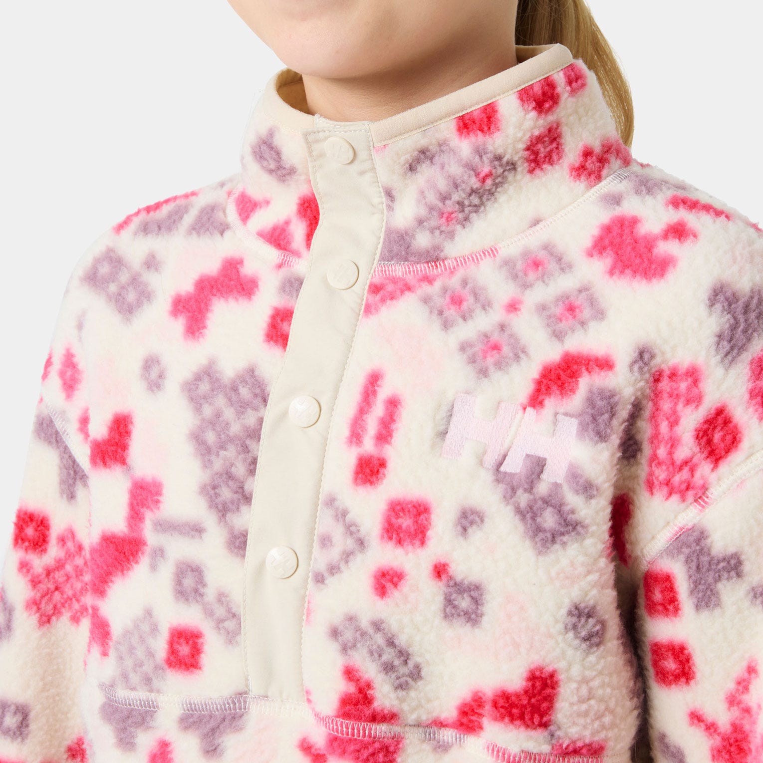 Helly Hansen Juniors' Frosty Pile Sweater - White/Cream - 13