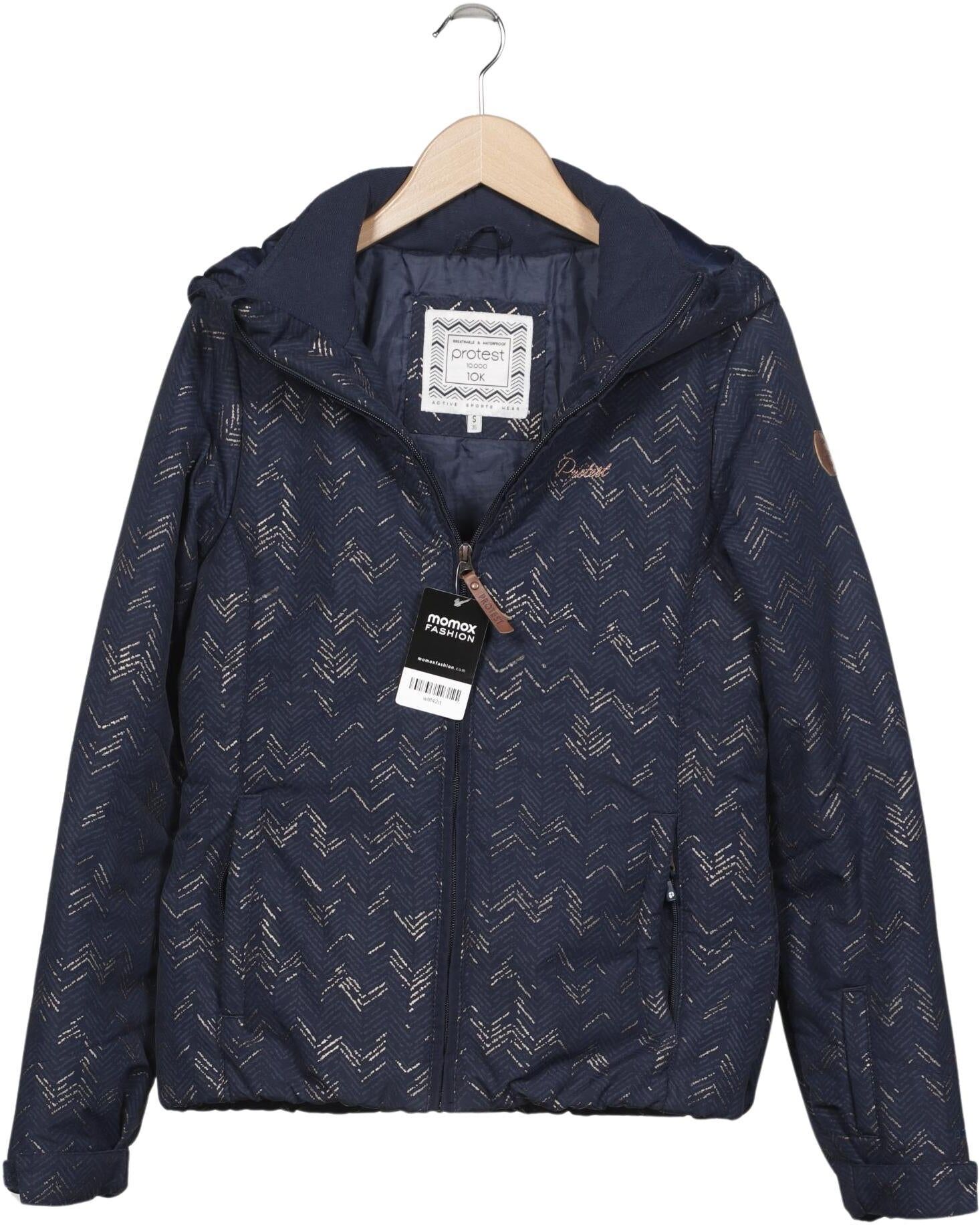 Protest Damen Jacke, Marineblau, Gr. S, Synthetik - Second Hand