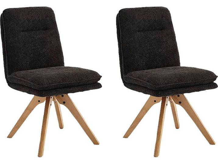 Home affaire Esszimmerstuhl Valencia (Set, 2 St), verschiedene Gestelle in Holz oder Metall