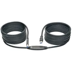 Eaton USB 3.0 SuperSpeed Active Repeater Cable AB M/M 25ft. 7,62m (7.62 m, USB 3.2 Gen 1), USB Kabel