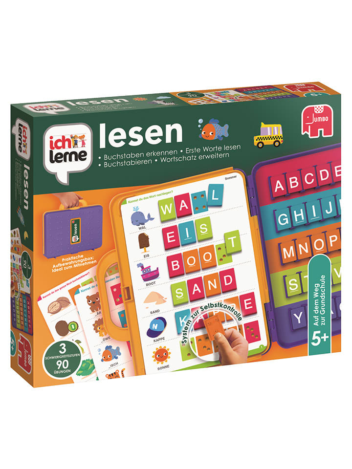Jumbo Lernspiel "Ich lerne Lesen" - ab 5 Jahren - onesize