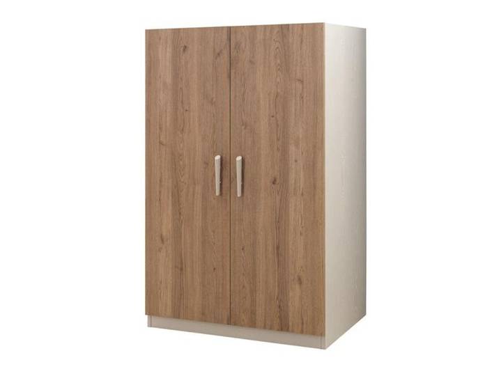 Xlmoebel Kleiderschrank XLMOEBEL Kleiderschrank aus Holzwerkstoff in warmer Brauntönung (Kleiderschrank, 1-St., Kleiderschrank) Made in Europa
