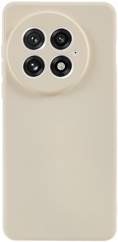 EIDERWOOD OnePlus 13 Foret Fleksibelt Plast Bagside Cover - Beige