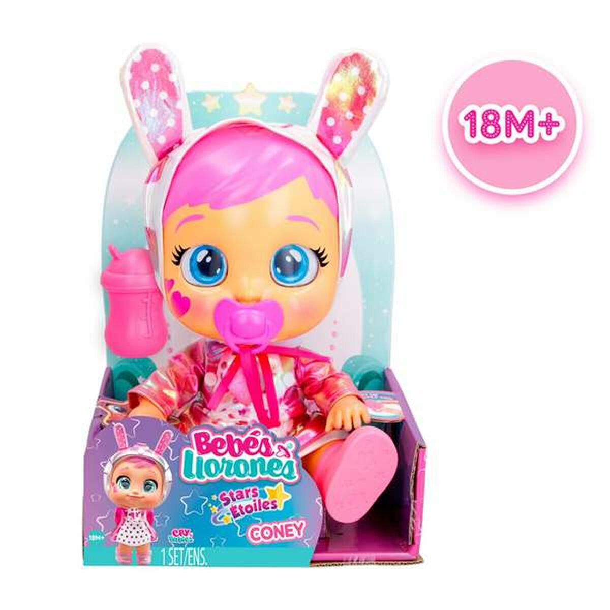 IMC Toys Cry Babies Lady Poppenspeelgoed Meerkleurig