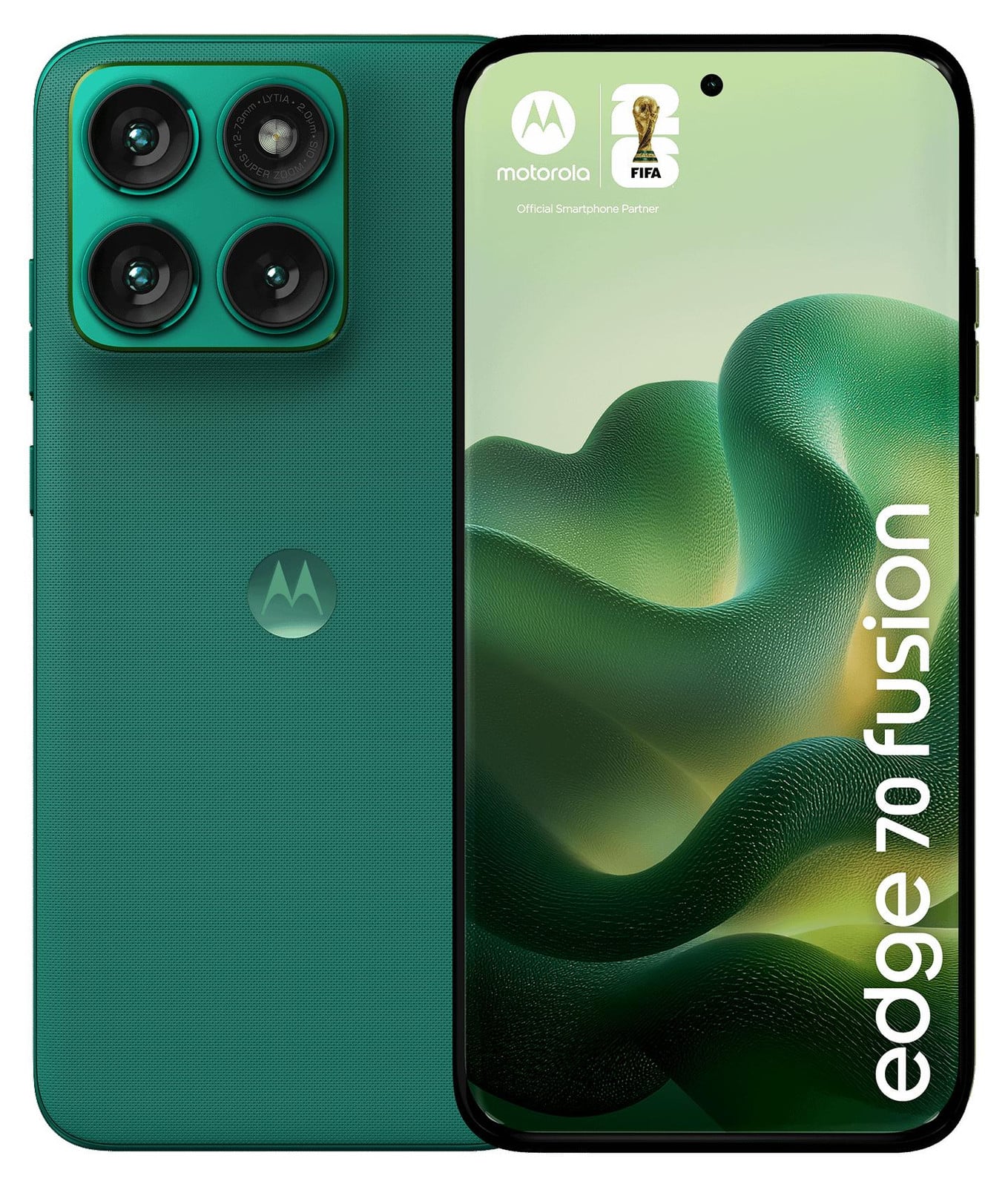 Motorola Edge 70 Fusion 5G, 256 GB, 8 GB, 17,2 cm, Groen