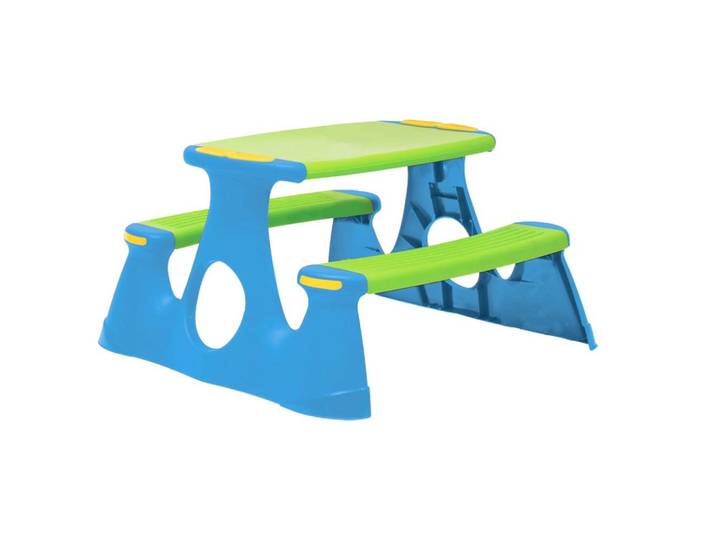 vidaXL Kindersitzgruppe, Picknickbank für Kinder 89,5x84,5x48 cm Polypropylen