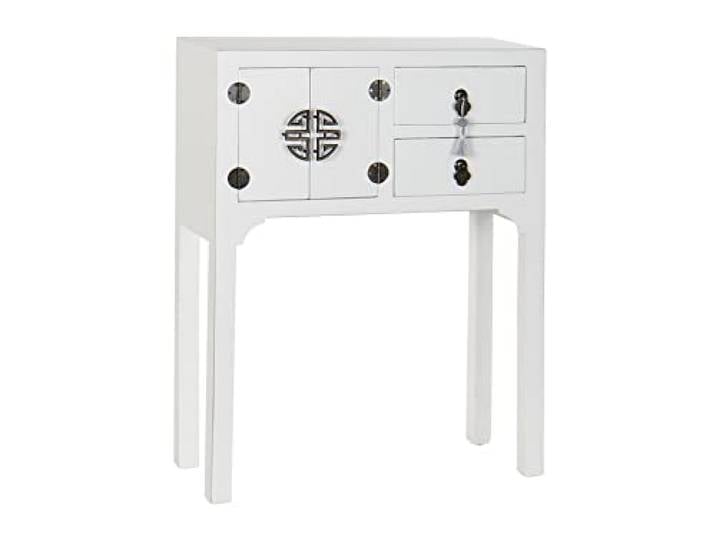 DRW Konsole Fichte 63 x 26 x 83 orientalisch weiß, bunt, estandar