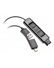 HP Poly DA85 Headset-Kabel USB 24 pin USB-C männlich zu Quick Disconnect 1.3 m für OMEN 40L by GT21-1026nd DA70 DA75 DA80 DA85-M (786C7AA)