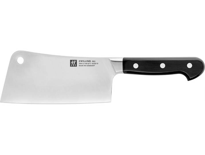 Kochmesser ZWILLING Pro 16 cm , schwarz (edelstahl, schwarz), Edelstahl, Stahl, Kochmesser, Kochmesser