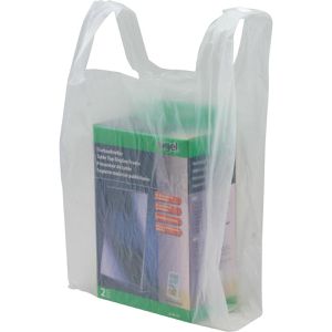 Böttcher-AG Plastiktüten transparent, 28 x 48 x 14cm, mit Hemdchenträgern, 2000 Stück