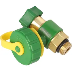 Entleerungsventil mit O-Ring DN8(1/4'') mit DN20(3/4'') Schlauchanschluss