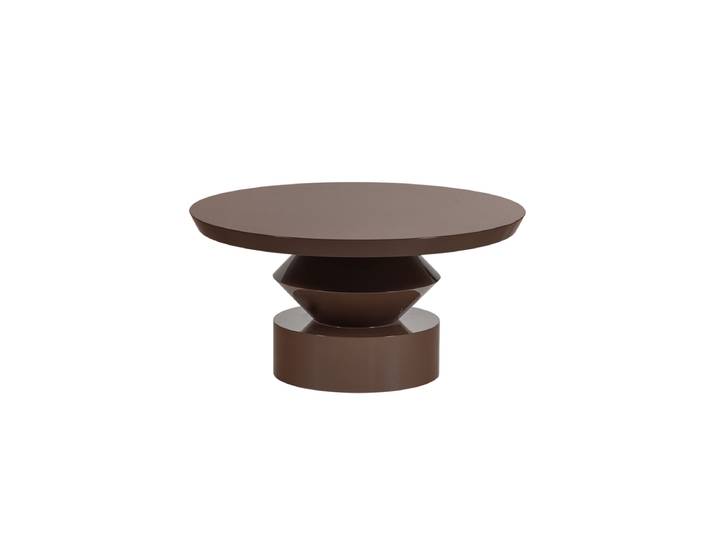 Runder Design Couchtisch „Auren“ Braun De Eekhoorn