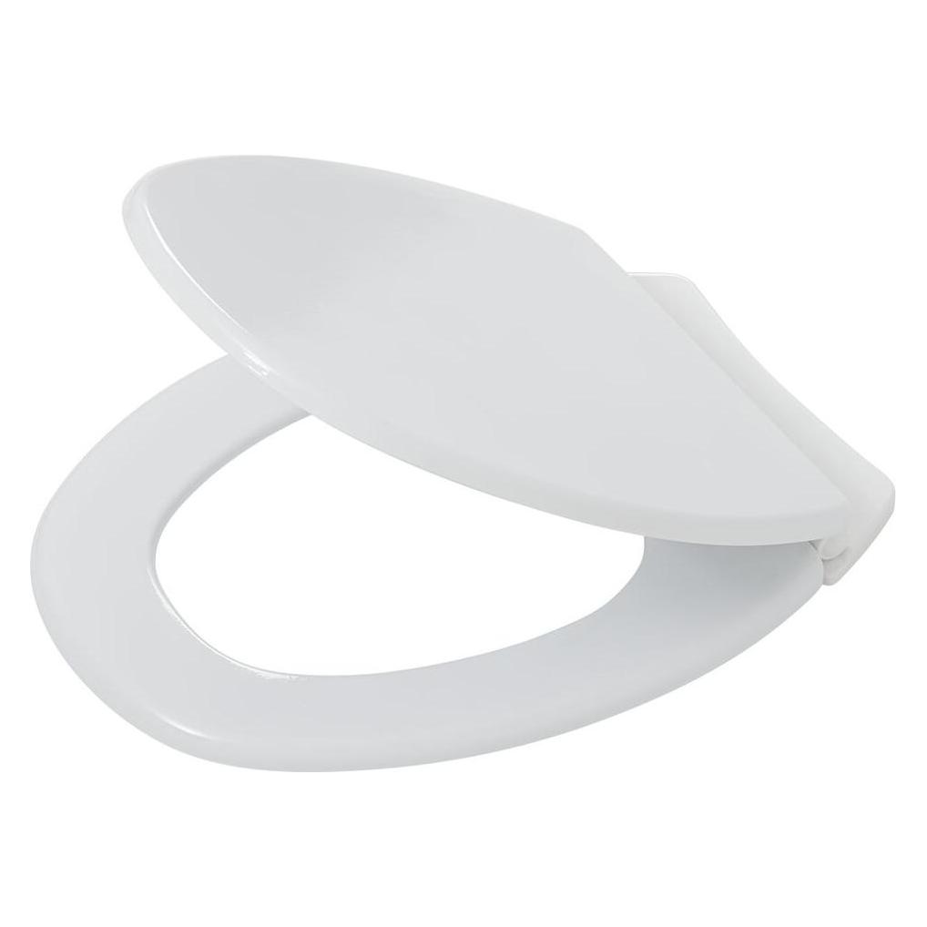 Tiger Tenino Toilet seat with lid MDF White (68934844)