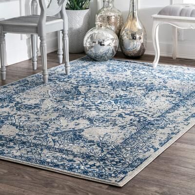 Nuloom Jacky Floral Vintage Area Rug
