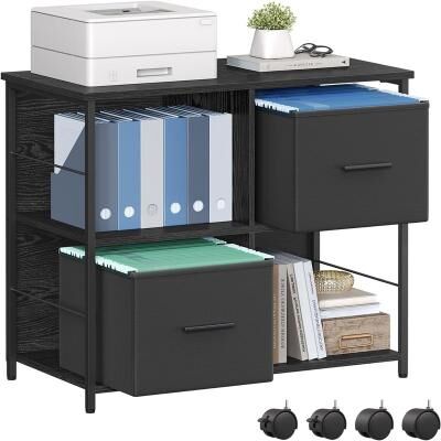 No File Cabinet with 2 Drawers