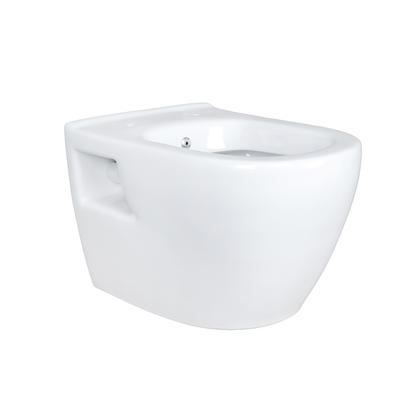 Belvit Hänge Wand Dusch WC mit Taharet Bidet Funktion WC Toilette aus Sanitärkeramik Tiefspüler