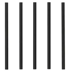 Starpak 4000 Mehrweg-Cocktail Trinkhalme PP Ø 7 mm · 15 cm schwarz