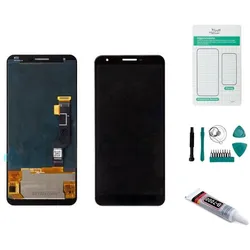 Kaputt.de Pixel 3a XL Display schwarz - Set (Display, Google Pixel 3a XL), Mobilgerät Ersatzteile, Schwarz