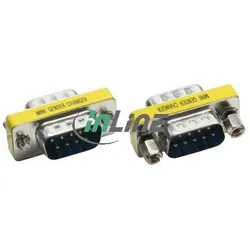INLINE Mini-Gender-Changer, 9pol Stecker / Stecker