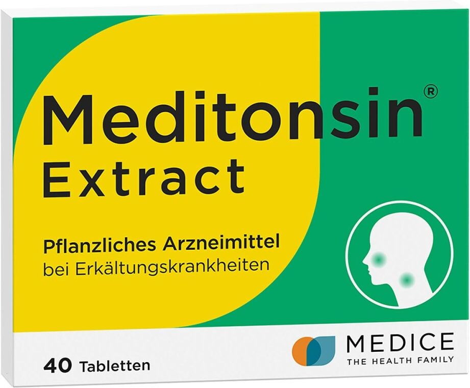 Meditonsin Extract Pflanzliche Erkältungstabletten