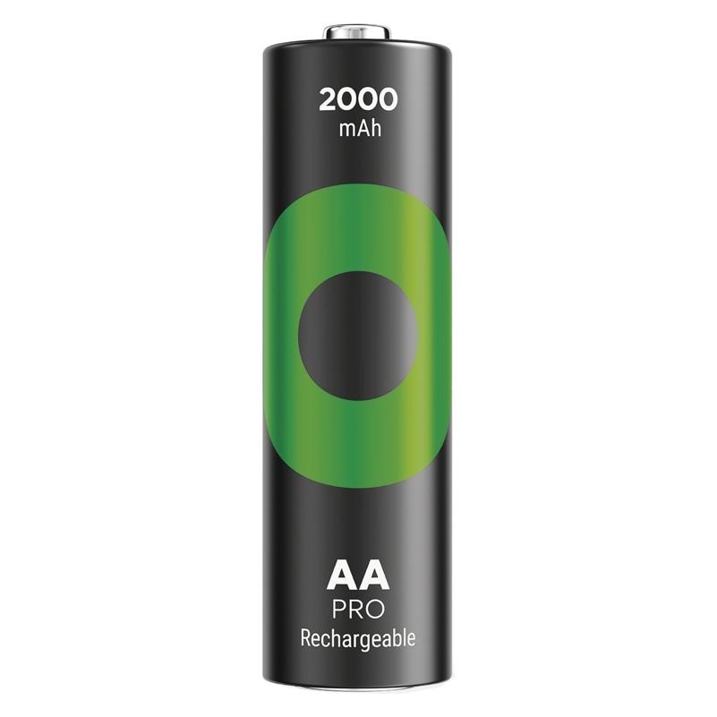 GP Batteries ReCyko Pro AA (HR6) (4 Stk., AA, 2000 mAh) (1032224200)
