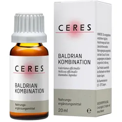 Ceres Baldrian Valeriana Kombination Tropfen 20 ml
