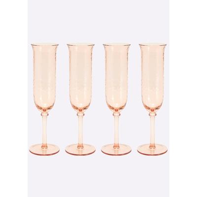 Gläser-Set, terra, B:7cm H:24cm, Glas, Trinkgefäße