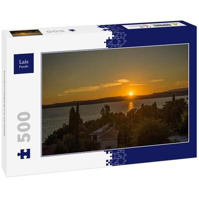 Lais Puzzle Sonnenuntergang am Gardasee 500 Teile