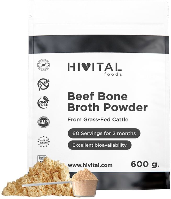 Hivital Foods Caldo de Ossos Concentrado de Bovino 600g