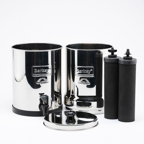 Travel Berkey Wasserfilter 5,7L - Edelstahl Schwerkraftfilter