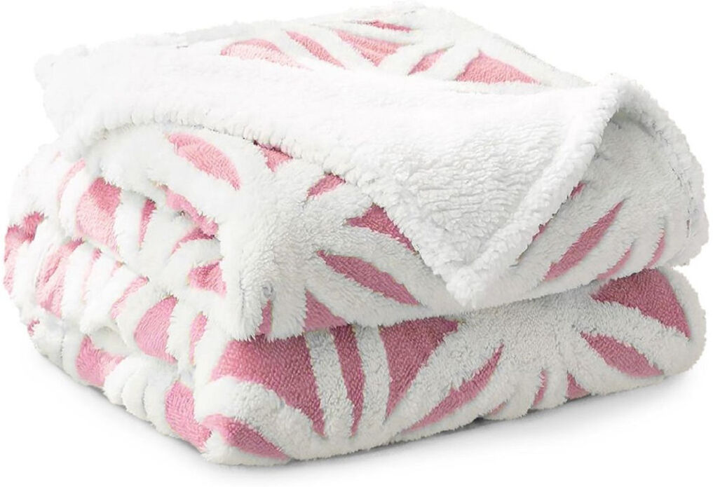 ClassicLiving Balthasar Throw Blanket Coral Pink W150 x L200cm