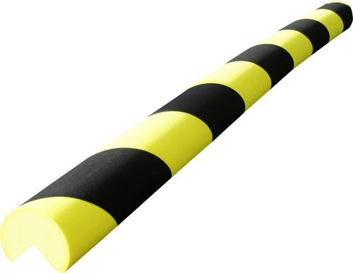 VISO PU 4025 NJ Winkel-Schutzprofil Schwarz, Gelb (Ø x L) 40mm x 750mm
