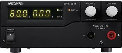 VOLTCRAFT Labornetzgerät, einstellbar DPPS-60-15 1 - 60 V/DC 0 - 15 A 900 W USB programmierbar Anzahl Ausgänge 1 x (DPPS-60-15