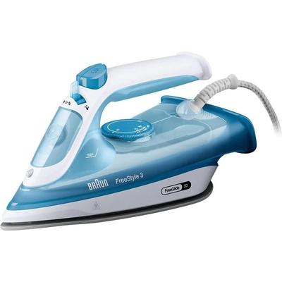 Braun DeLonghi Dampfbügeleisen FreeStyle3 FI 3144 BL ws/bl