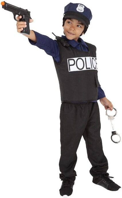 Déguisement Luxe Policier complet 5-7 ans - Rubies