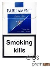 Parliament Aqua Blue 100S Box - 1 cartouche (10x20)