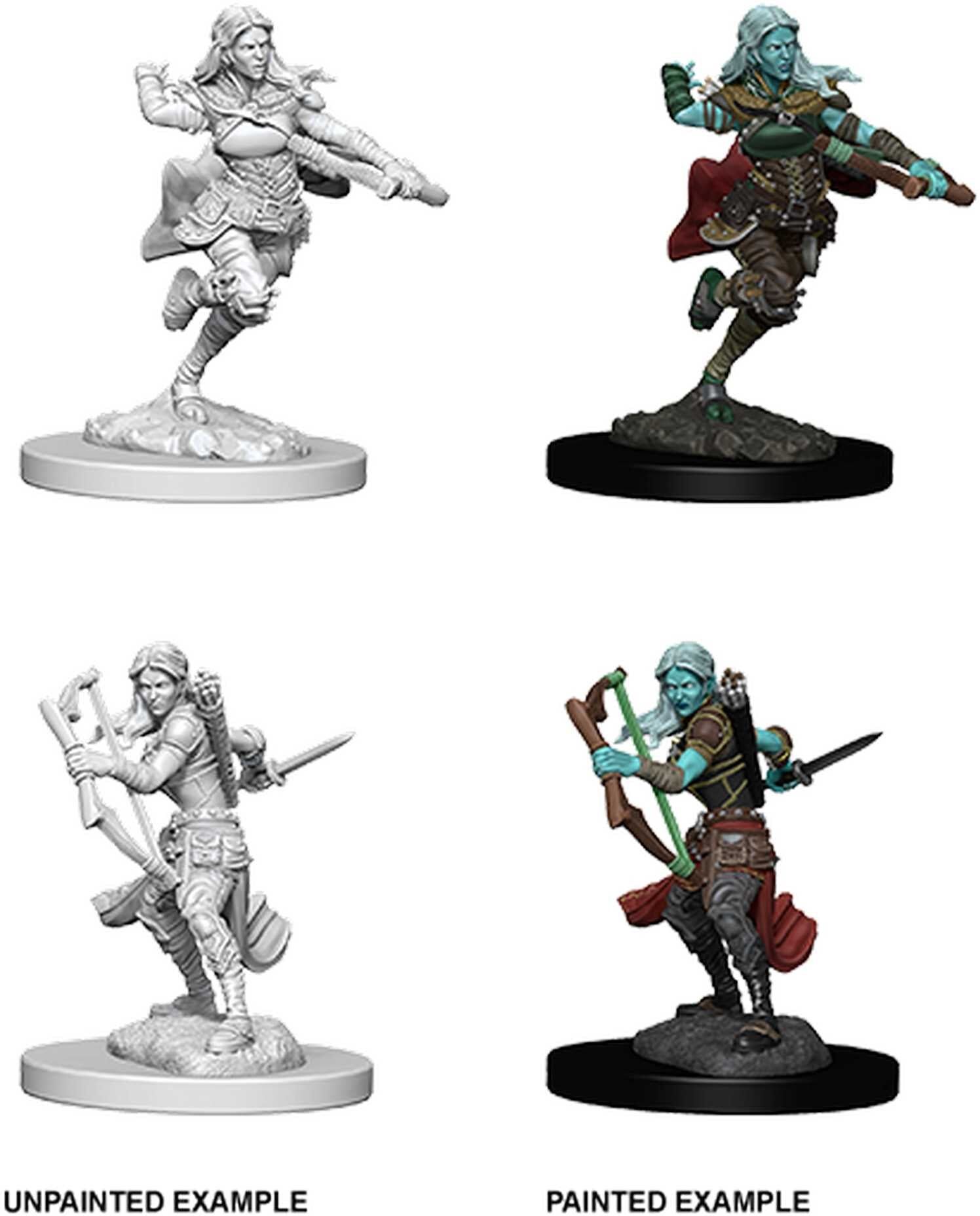 Wiz Kids LLC Dungeons & Dragons Nolzur’s Marvelous Miniatures: Air Genasi Female Rogue (W4) for Tabletop Adventures
