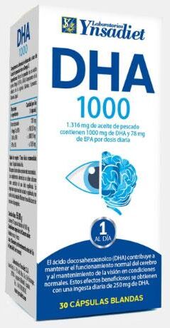 YNSADIET DHA 1000 30 CAPSULAS