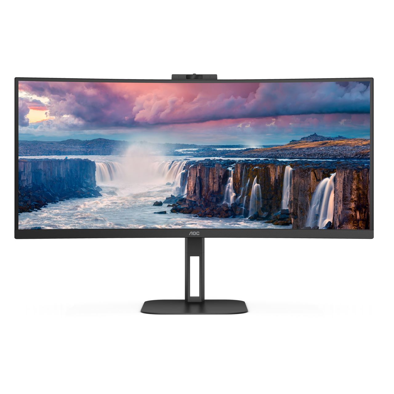 34" (86,36cm) AOC CU34V5CW/BK schwarz 3440x1440 1x DisplayPort 1.2 / 1x HDMI 2.0