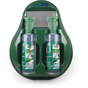 MedX5 Augenspülung sterile 0,9% NaCl, Augenspülstation, Wandbox, 2 x 500ml