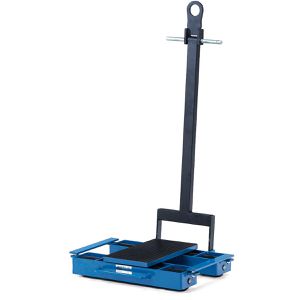 Fetra Transportroller 6957, lenkbar mit Zugdeichsel, 400 x 220mm, Tragkraft 6000kg