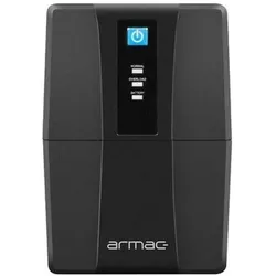 Armac UPS Home lite Line-Interactive HL/850F/LED/V2 850V 2x Schuko LED (850 VA, 480 W, Line-Interaktiv USV), USV