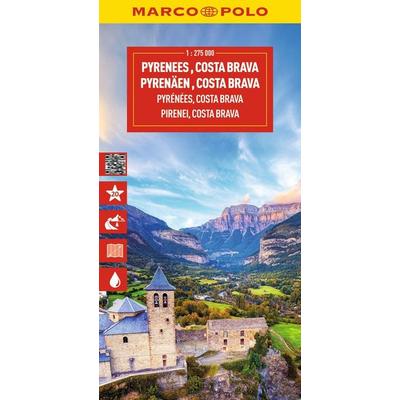 MARCO POLO Reisekarte Pyrenäen, Costa Brava 1:275.000, Sonstige von , MairDuMont, 978-3-575-02414-5