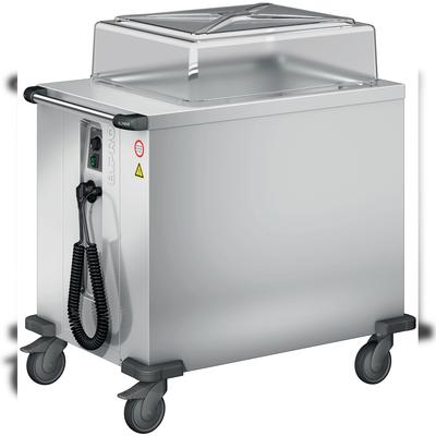 B.PRO CHV 66/54, Korbspender aus rostfreiem Edelstahl, fahrbar
